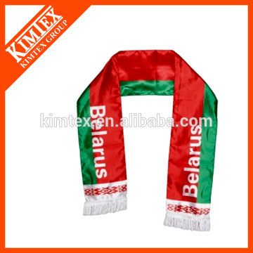 OEM football fan knitted sport scarf